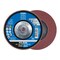 Pferd 7" x 5/8-11 Thd. POLIFAN Flap Disc - A SG STEELOX, Aluminum oxide, 80 Grit, Conical 62310 - alternate 1